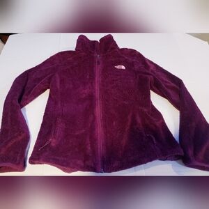 The North Face Fuzzy Soft Zip Up Jacket Size Small